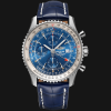 Breitling Navitimer Chronograph GMT 46 Steel - Blue A24322121C1P1