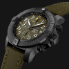 Breitling Avenger Chronograph 45 Night Mission DLC-Coated Titanium Green V13317101L1X2