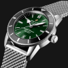 Breitling Superocean Heritage B20 Automatic 42 Stainless Steel - Green AB2010121L1A1