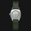 Raymond Weil Freelancer Ladies Automatic Green Dial Leathear Watch 2490-SCS-52051