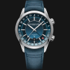 Raymond Weil Freelancer Men's GMT Blue Dial And Blue Leather Watch 2761-STC-50001