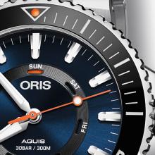 Часы Oris Staghorn Restoration Limited Edition предлагаются в 43,5-миллиметровом корпусе из нержавеющей стали с дайверским ободком 