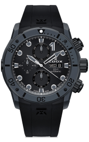 Edox CO-1 Carbon Chronograph Automatic 01125-CLNGN-NING