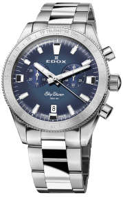 Edox Skydiver Chronograph 10116-3-BUIDN