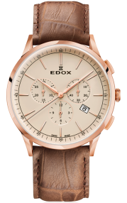 Edox Les Vauberts Chronograph 10236-37RC-BEIR
