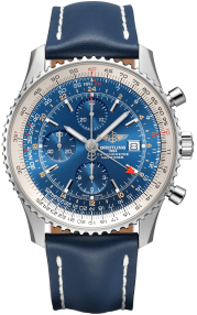 Breitling Navitimer Chronograph GMT 46 Steel - Blue A24322121C1X1