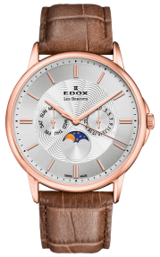 Edox Les Bémonts Moon Phase Complication 40002-37R-AIR