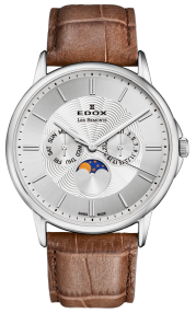 Edox Les Bémonts Moon Phase Complication 40002-3-AIN