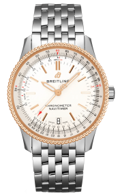 Breitling Navitimer Automatic 38 Steel & Red Gold - Silver U17325211G1A1