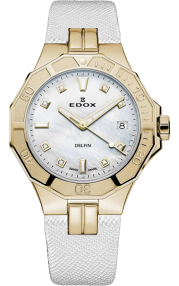Edox Delfin Diver Date Lady 53020-37JC-NADD