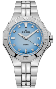Edox Diver Date Lady Marianna Gillespie Special Edition 53020-3M-BUCND