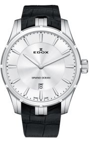 Edox Grand Ocean Slim Line Date 56002-3C-AIN