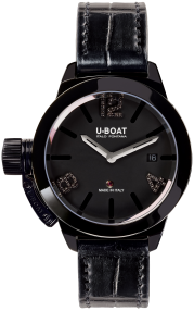 U-BOAT Precious Classico 40 IPB Black Diamonds 6951