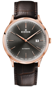 Edox Les Vauberts Automatic Date 80106-37RC-GIR