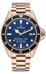 Edox SkyDiver 70s Date Automatic 80112-37RNM-BUI