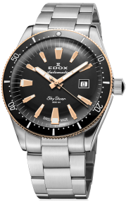 Edox Skydiver Date Automatic Limited Edition 80126-357RNM-NIRB