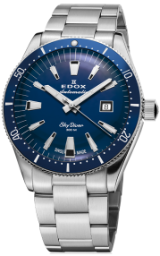 Edox Skydiver Date Automatic Limited Edition 80126-3BUN-BUIN