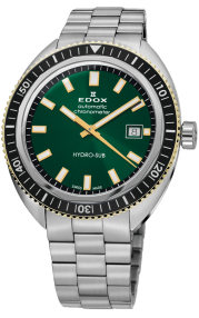Edox Hydro-Sub Date Automatic Chronometer 80128-357JNM-VID