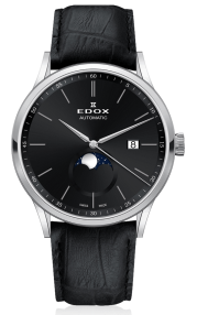 Edox Les Vauberts La Grande Lune Automatic 80500-3-NIN