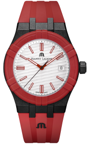 Maurice Lacroix Aikon #Tide Black, Red And White AI2008-04010-400-J
