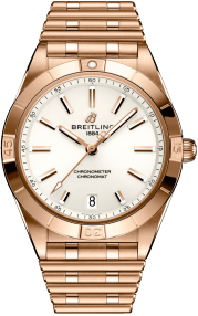 Breitling Chronomat Automatic 36 18k Red Gold White R10380101A1R1