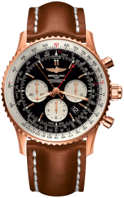 Breitling Navitimer B03 Chronograph Rattrapante 45 Red Gold (Limited) - Black