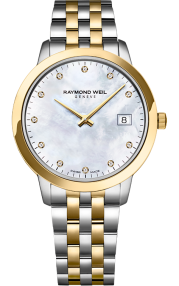 Raymond Weil Toccata Ladies Quartz Two-tone Gold 11 Diamond Watch 5385-STP-97081