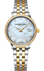 Raymond Weil Toccata Ladies Two-tone Gold 87 Diamond Quartz Watch 5985-SPS-97081