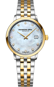 Raymond Weil Toccata Ladies Quartz Two-tone Gold 11 Diamond Watch 5985-STP-97081