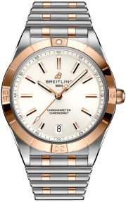 Breitling Chronomat Automatic 36 Stainless Steel & 18k Red Gold White U10380101A1U1