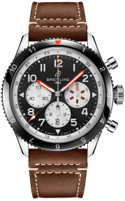 Breitling Super AVI B04 Chronograph GMT 46 Mosquito Stainless Steel - Black YB04451A1B1X1