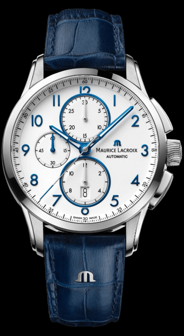 Купить наручные часы Maurice Lacroix Pontos Chronograph 43mm PT6388-SS001- 120-4
